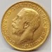 AUSTRALIA 1917 . ONE 1 SOVEREIGN . PERTH . GOLD